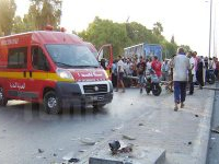 15 blessés dans une accident sur l'autoroute Tunis-Sousse