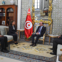 Fakhfakh rencontre la maire de Tunis