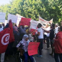 Gafsa : Sit-in pour réclamer la création d’une faculté de médecine et d’un CHU