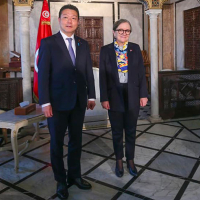 Bouden rencontre le vice-ministre parlementaire japonais des Affaires étrangères