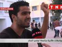 Affrontements entre les participants de l'UGET et de l'UGTE au campus El Manar