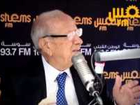 Béji Caïd Essebsi: Rached Ghannouchi est formé et capable de comprendre