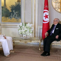 Béji Caïd Essebsi reçoit le ministre d’Etat qatari aux Affaires étrangères