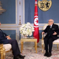 Béji Caïd Essebsi s’entretient avec Rached Ghannouchi