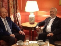 Béji Caied Essebsi rencontre Rached Ghannouchi à Paris