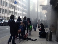Bruxelles: Explosion à la station de métro Maelbeek