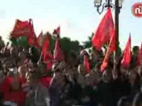 Le Front Populaire manifeste à la Kasbah pour le départ du gouvernement