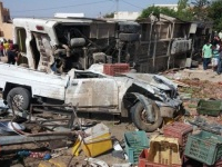 Nouveau bilan de l'accident de la route à Khmouda: 16 morts et 85 blessés